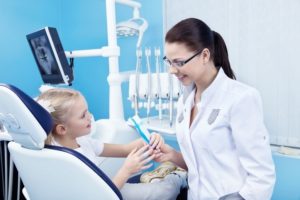 Dentist with Patient — Crest Hill, IL — Crest Hill Family Dental